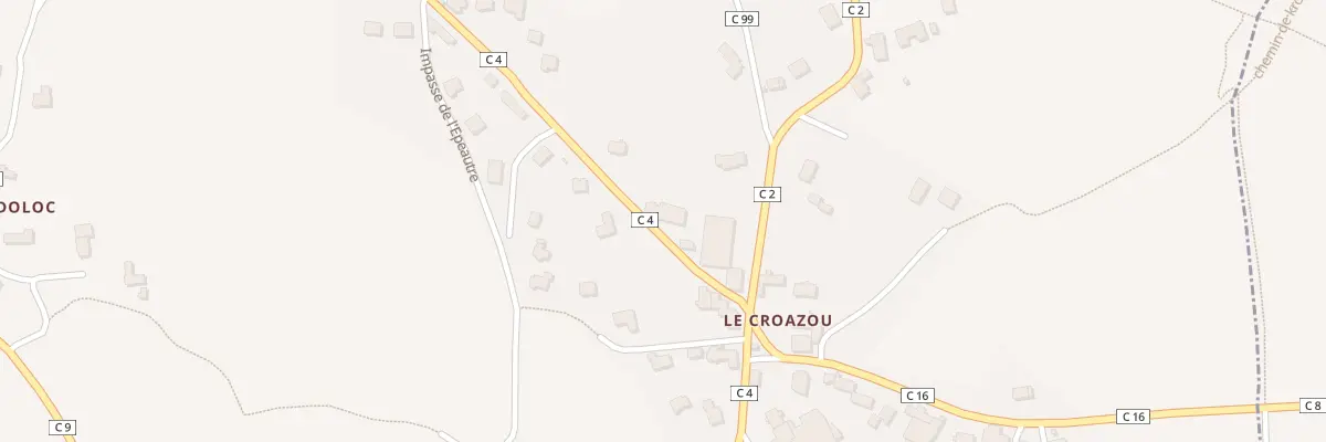 Plan du 75 Hent Avel Walarn à Kerlouan