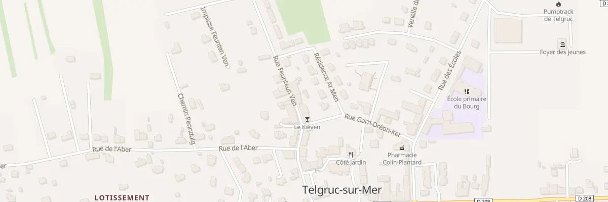 Plan du 20 Rue Feunteun Ven à Telgruc-sur-Mer