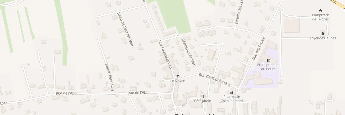 Plan du 22 Rue Feunteun Ven à Telgruc-sur-Mer
