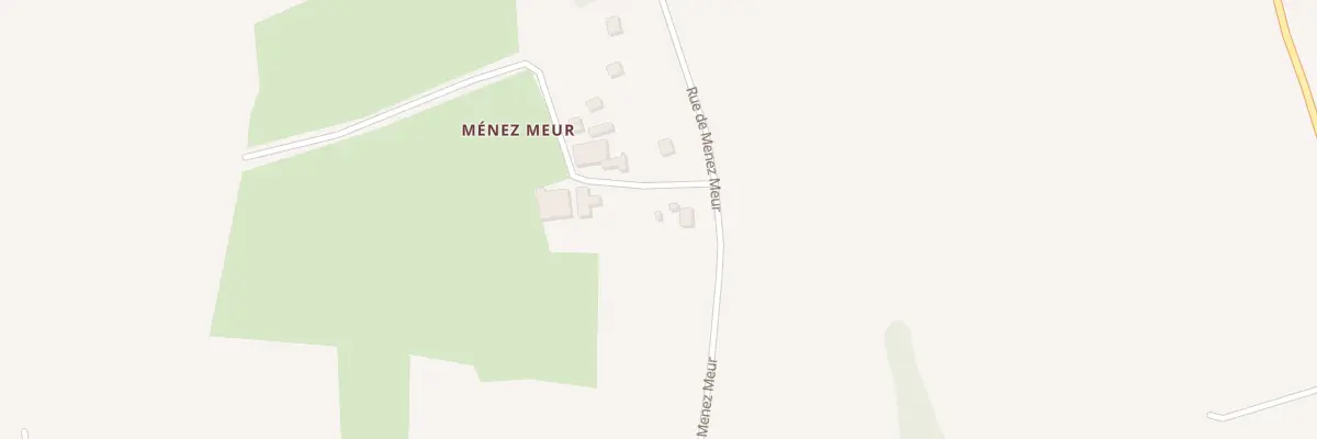 Plan du 1020 Rue de Menez Meur à Guipavas