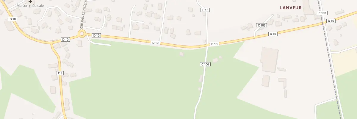 Plan du 435 Rue du Docteur Jaouen à Kerlouan