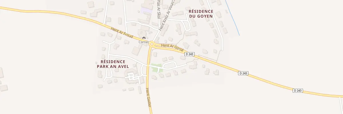 Plan du 9 Res Park ar Groas à Guiler-sur-Goyen