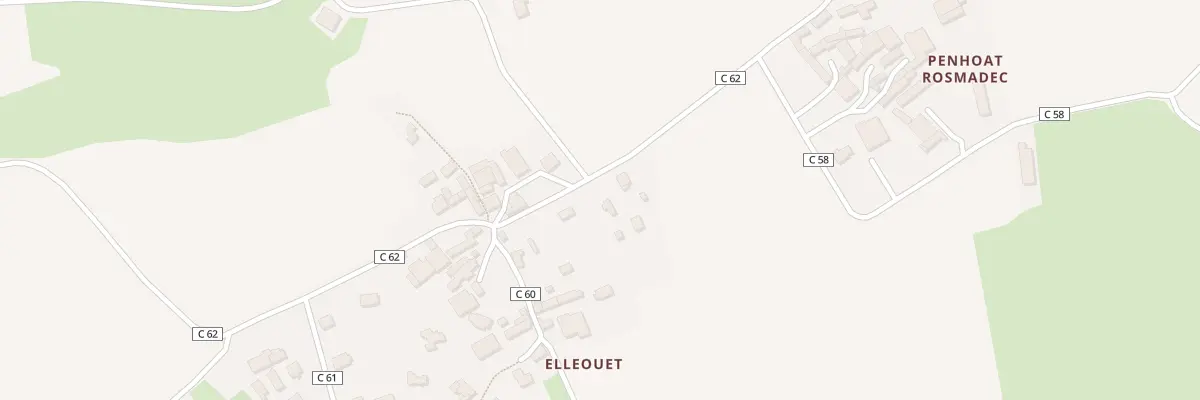 Plan du 165 Che Beg Ar Chal à Telgruc-sur-Mer