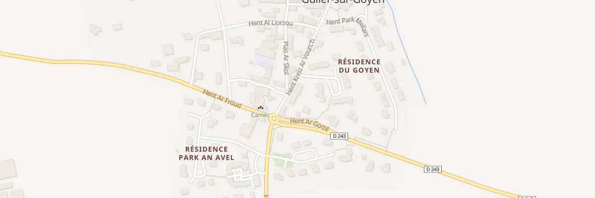Plan du 5031 Le Bourg à Guiler-sur-Goyen
