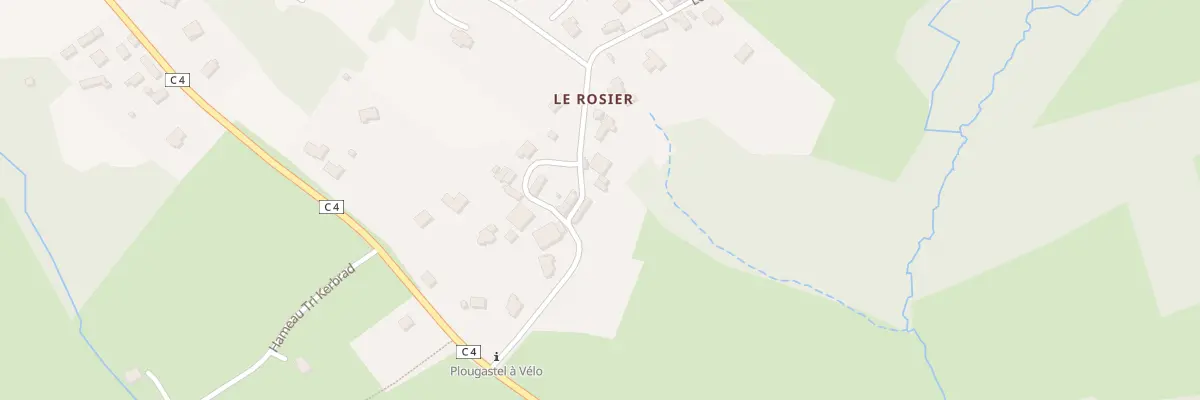 Plan du 165 Hameau Unan Le Rosier à Plougastel-Daoulas