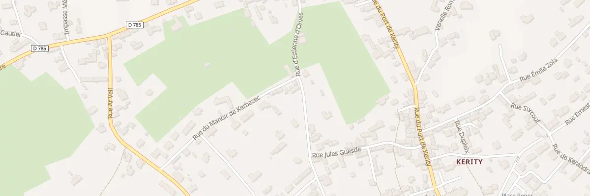 Plan du 275 Rue d’Estienne d’Orves à Penmarch