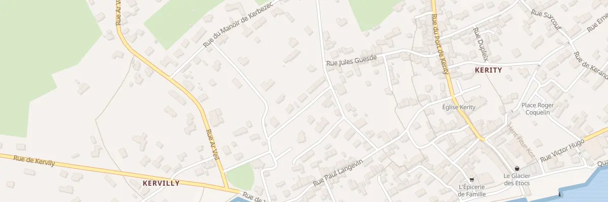 Plan du 125 Rue d’Estienne d’Orves à Penmarch