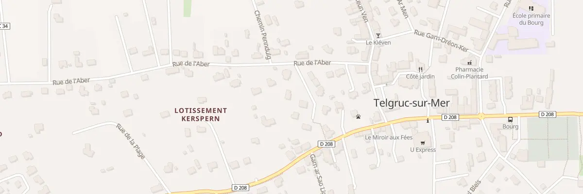 Plan du 8 Res des Chênes Rouges à Telgruc-sur-Mer