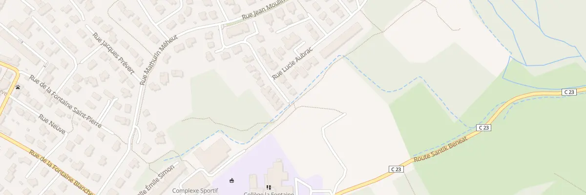 Plan du 28 Rue Lucie Aubrac à Plougastel-Daoulas