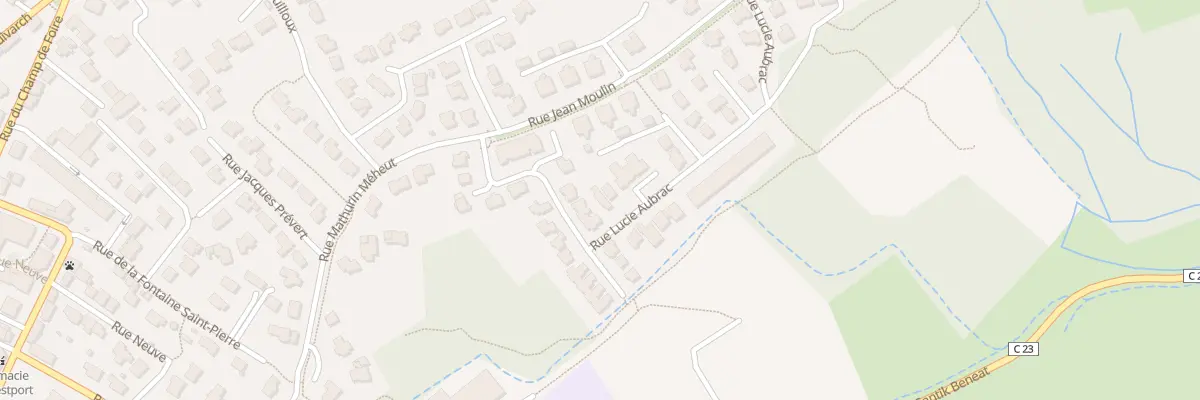 Plan du 11 Rue Lucie Aubrac à Plougastel-Daoulas