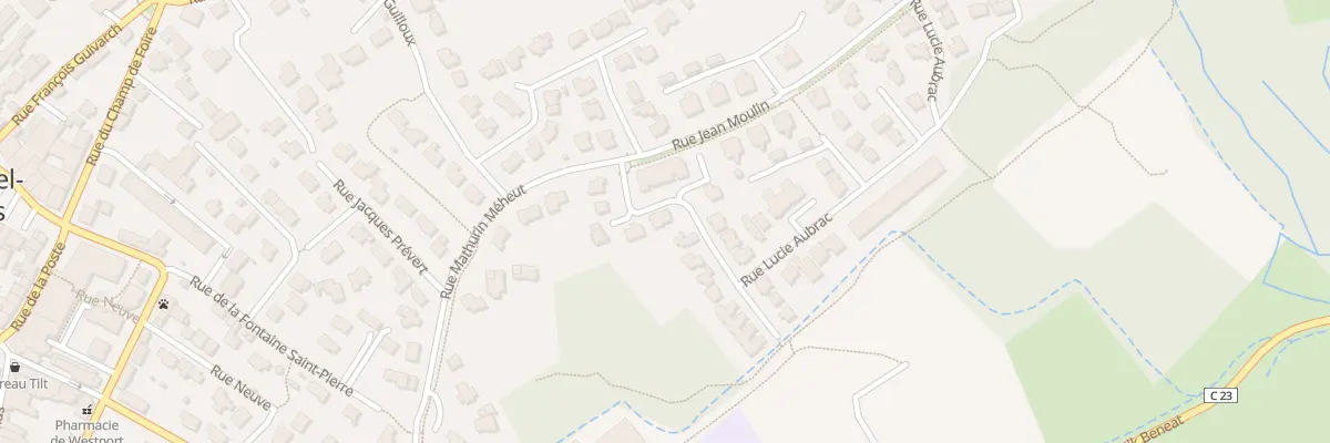 Plan du 10 Rue Lucie Aubrac à Plougastel-Daoulas