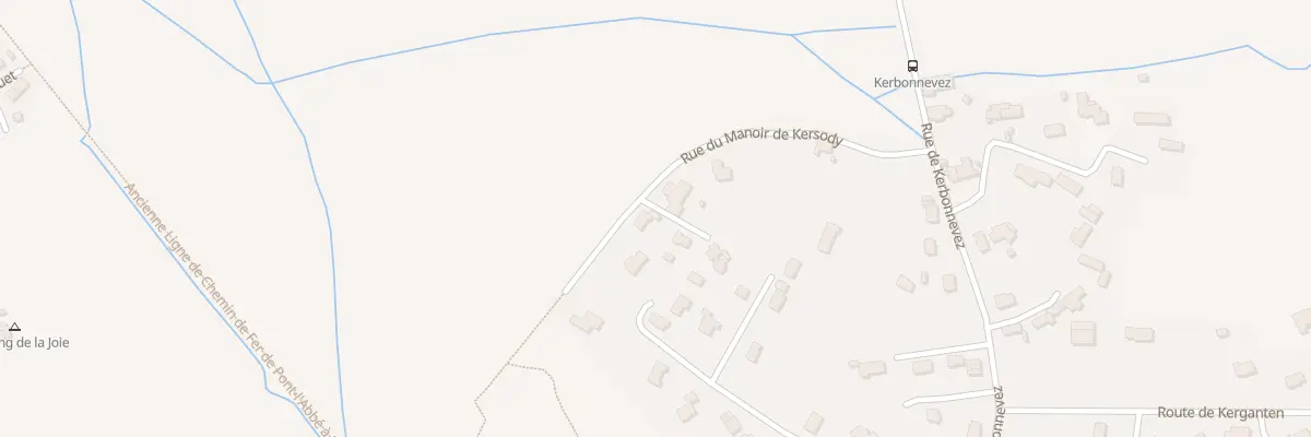 Plan du 133 Rue du Manoir de Kersody à Penmarch