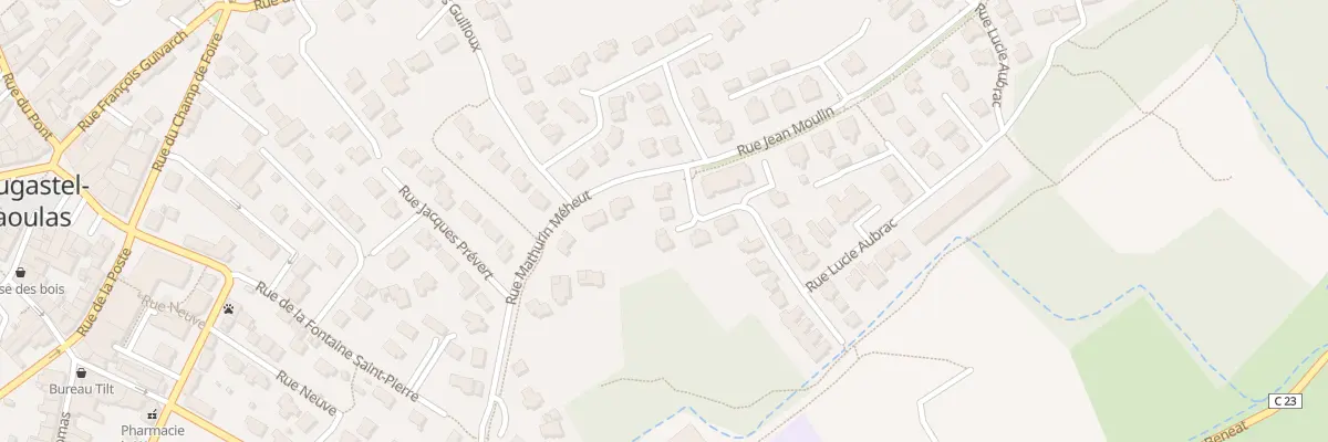 Plan du 4 Rue Lucie Aubrac à Plougastel-Daoulas