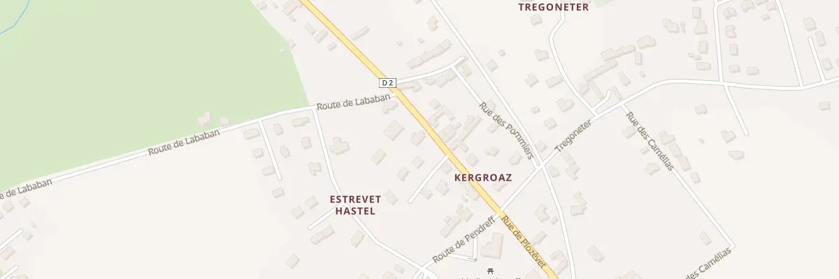 Plan du 53 Rue de Plozévet à Pouldreuzic