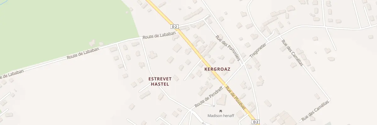 Plan du 51 Rue de Plozévet à Pouldreuzic