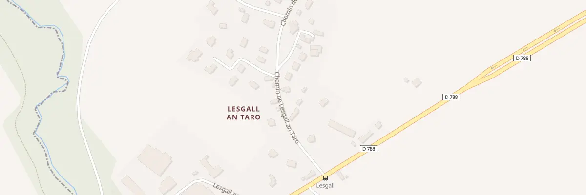 Plan du 8 Lesgall an Taro à Ploudaniel
