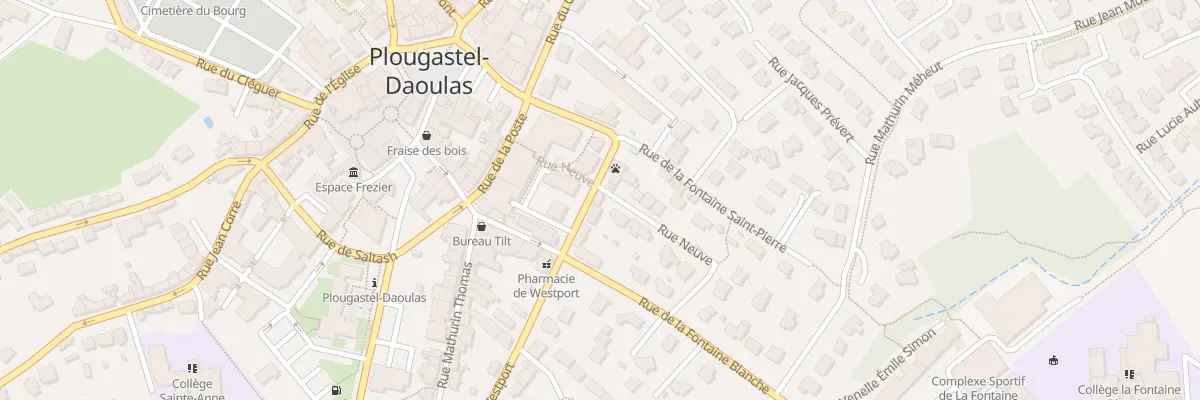 Plan du 28 Rue de Westport à Plougastel-Daoulas