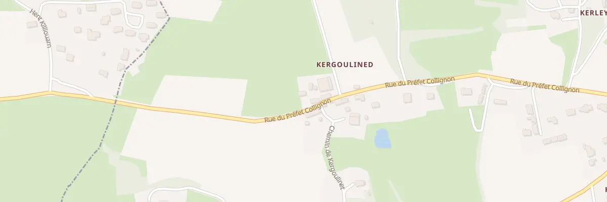 Plan du 120 Rue du Prefet Collignon à Douarnenez