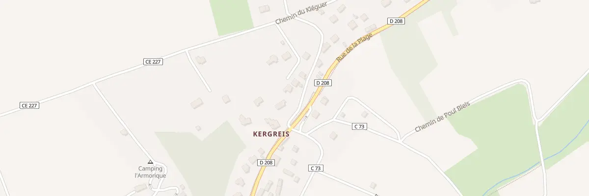 Plan du 3 Rue des Mimosas à Telgruc-sur-Mer
