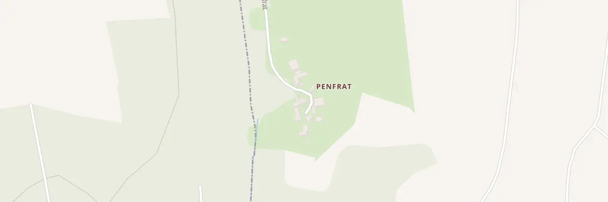 Plan du 186A Penfrat à Landudec