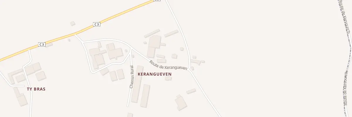 Plan du 5772 Kerangueven à Plabennec