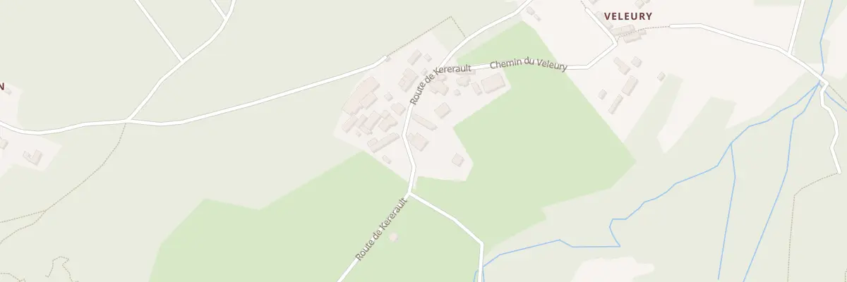 Plan du 745 Rte de Kererault à Plougastel-Daoulas