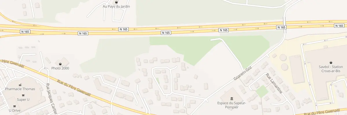 Plan du 10 Rue René Madec à Plougastel-Daoulas