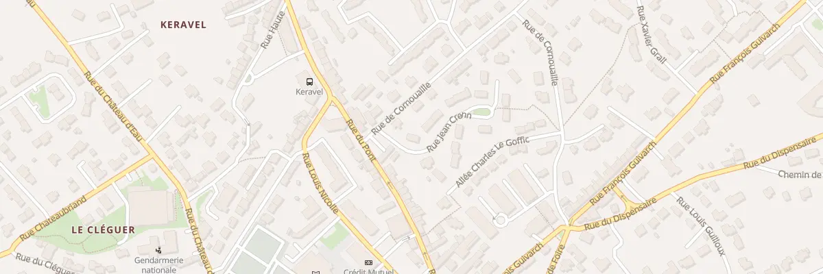 Plan du 17 Rue Jean Crenn à Plougastel-Daoulas