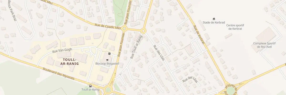 Plan du 19 Rue des Lilas à Plougastel-Daoulas