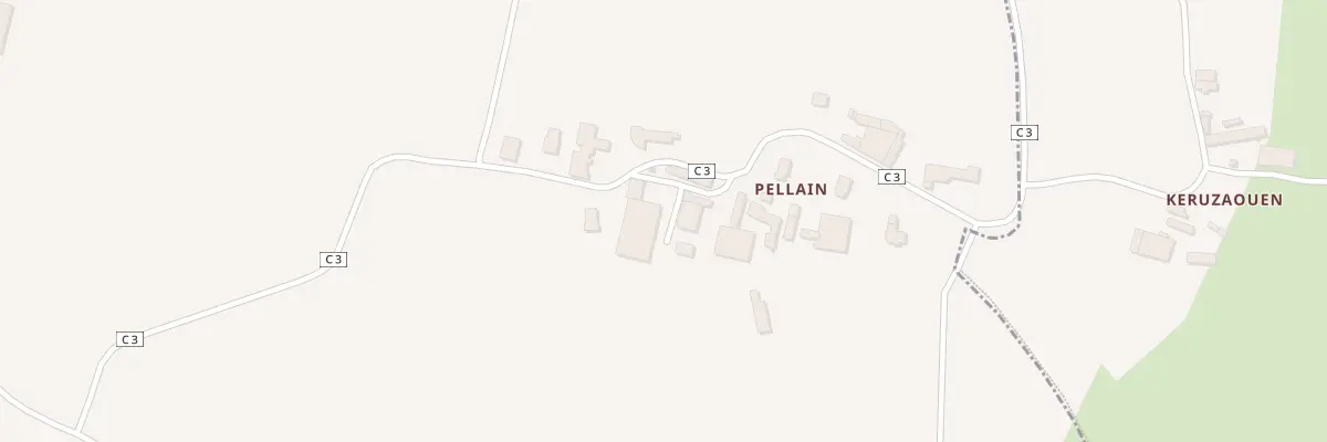 Plan du 45 Pellain à Lanarvily