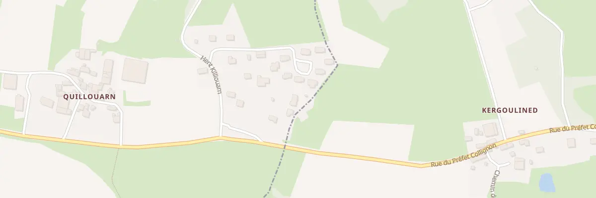 Plan du 5079 Quillouarn à Poullan-sur-Mer