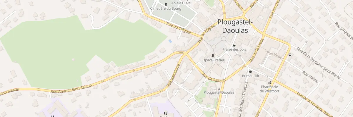 Plan du 2 Rue Jean Corre à Plougastel-Daoulas