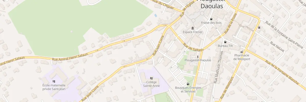 Plan du 6 Rue Jean Corre à Plougastel-Daoulas