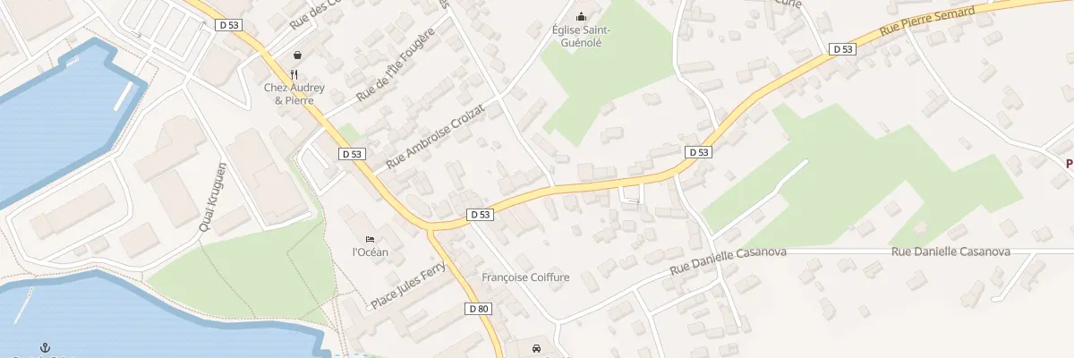 Plan du 107 Rue Pierre Semard à Penmarch