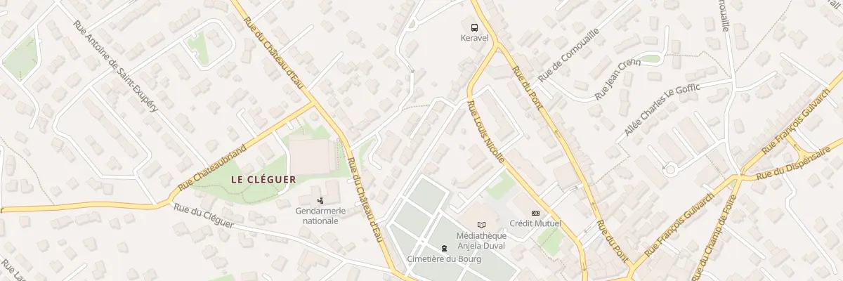 Plan du 26 Rue de la Tour d’Auvergne à Plougastel-Daoulas