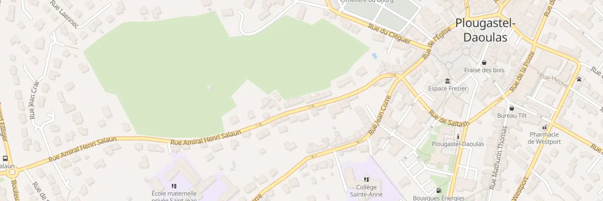Plan du 24 Rue Amiral Salaun à Plougastel-Daoulas