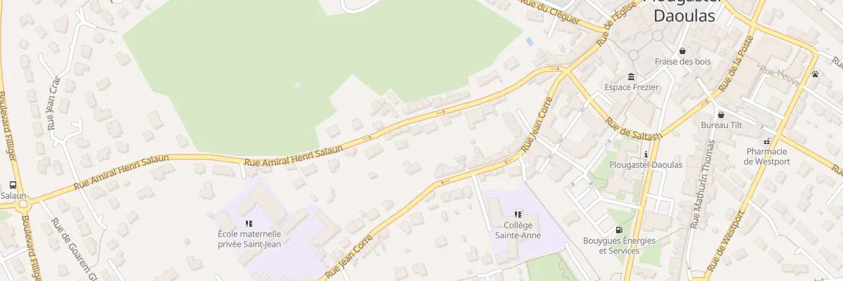 Plan du 19 Rue Amiral Salaun à Plougastel-Daoulas