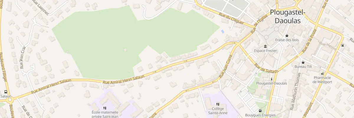 Plan du 26 Rue Amiral Salaun à Plougastel-Daoulas