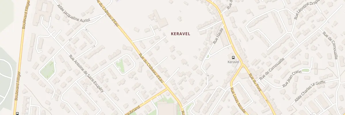 Plan du 22B Rue du Château d’Eau à Plougastel-Daoulas