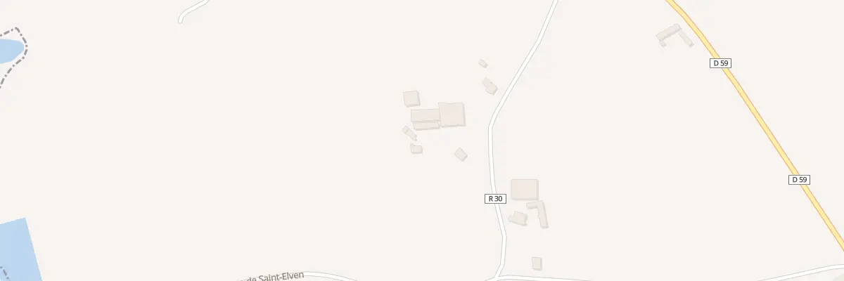 Plan du 83 Saint Elven à Kersaint-Plabennec