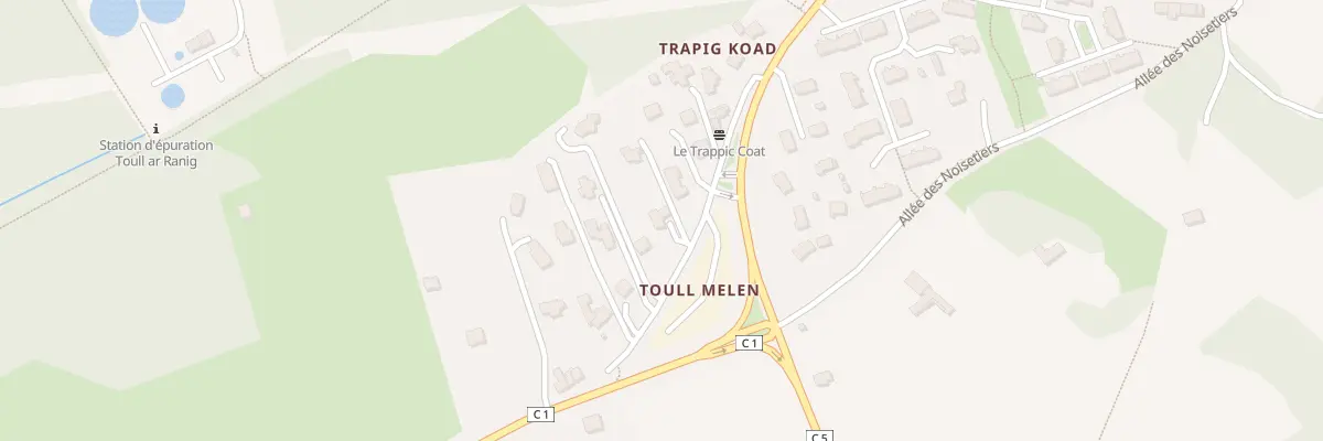 Plan du 9 Imp Toull-Melen à Plougastel-Daoulas