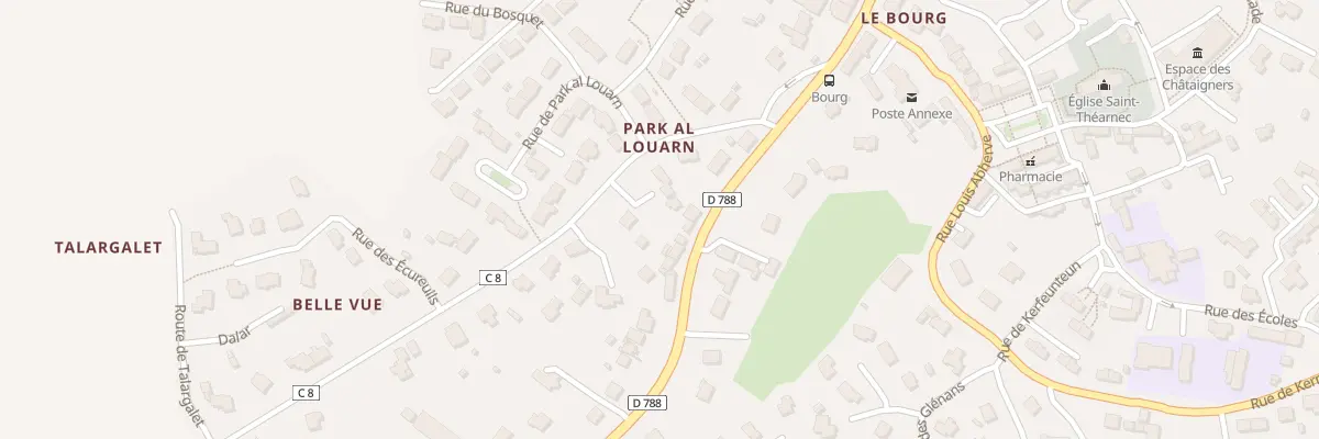 Plan du 6 Pl Youenn Gwernig au Drennec