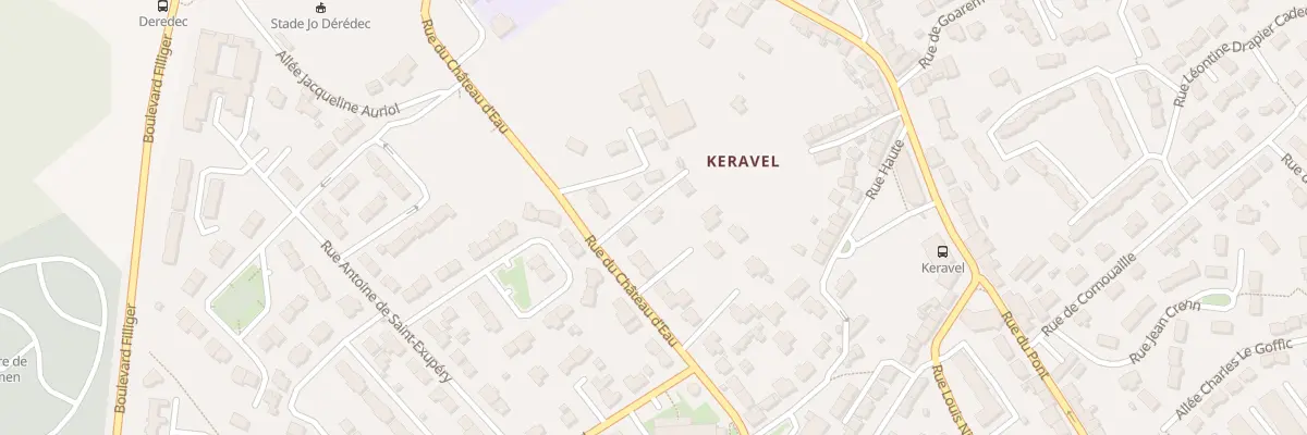 Plan du 30B Rue du Château d’Eau à Plougastel-Daoulas