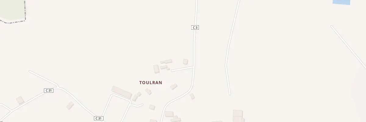Plan du 75 Toulran au Drennec