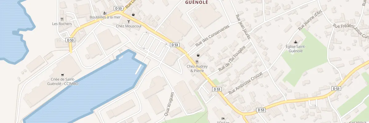 Plan du 207 Rue Lucien le Lay à Penmarch