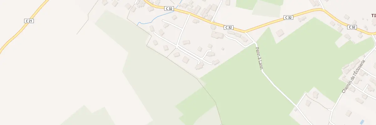 Plan du 96 Che Park ar Prad à Plougastel-Daoulas