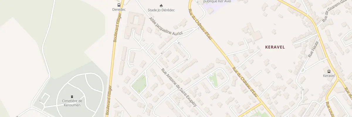 Plan du 14 Rue Anatole le Braz à Plougastel-Daoulas