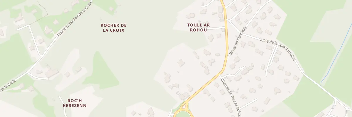 Plan du 100 Rte du Rocher de l’Imperatrice à Plougastel-Daoulas