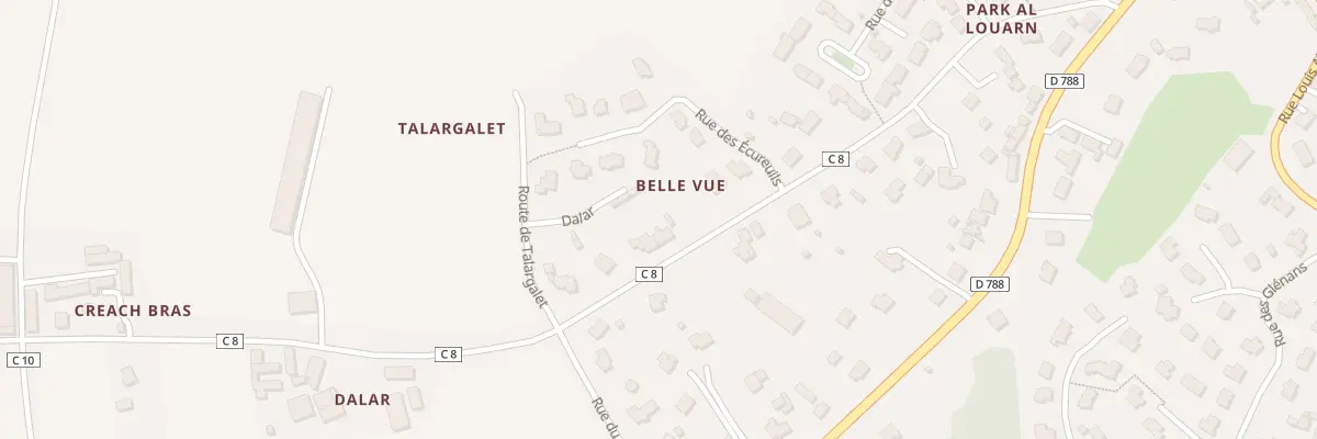 Plan du 20 Rue de Locmaria au Drennec