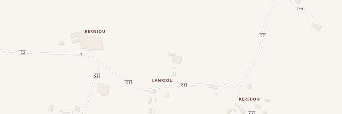 Plan du 4 Lanriou à Lanarvily